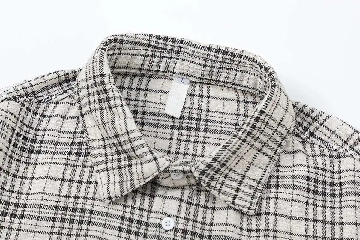 Black & White Patchwork Flannel