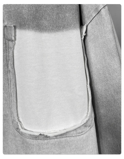 Fake Pocket Long Sleeve Shirt