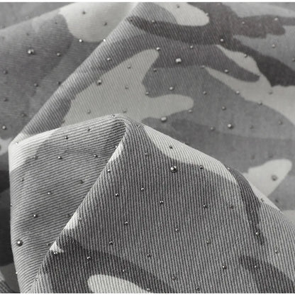 Rhinestone Camo Baggy Long Jorts