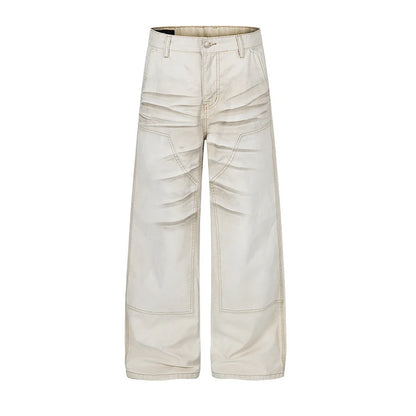 Vintage White Baggy Jenas
