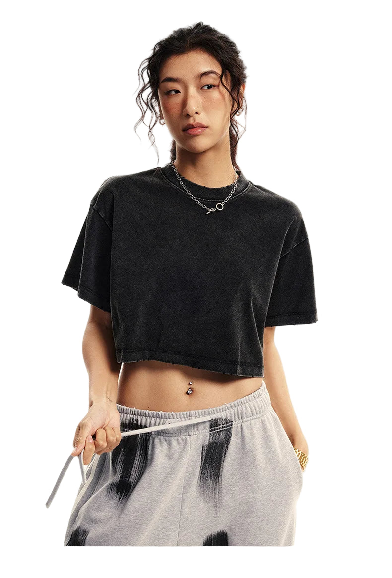 Womens Cropped T-Shirt
