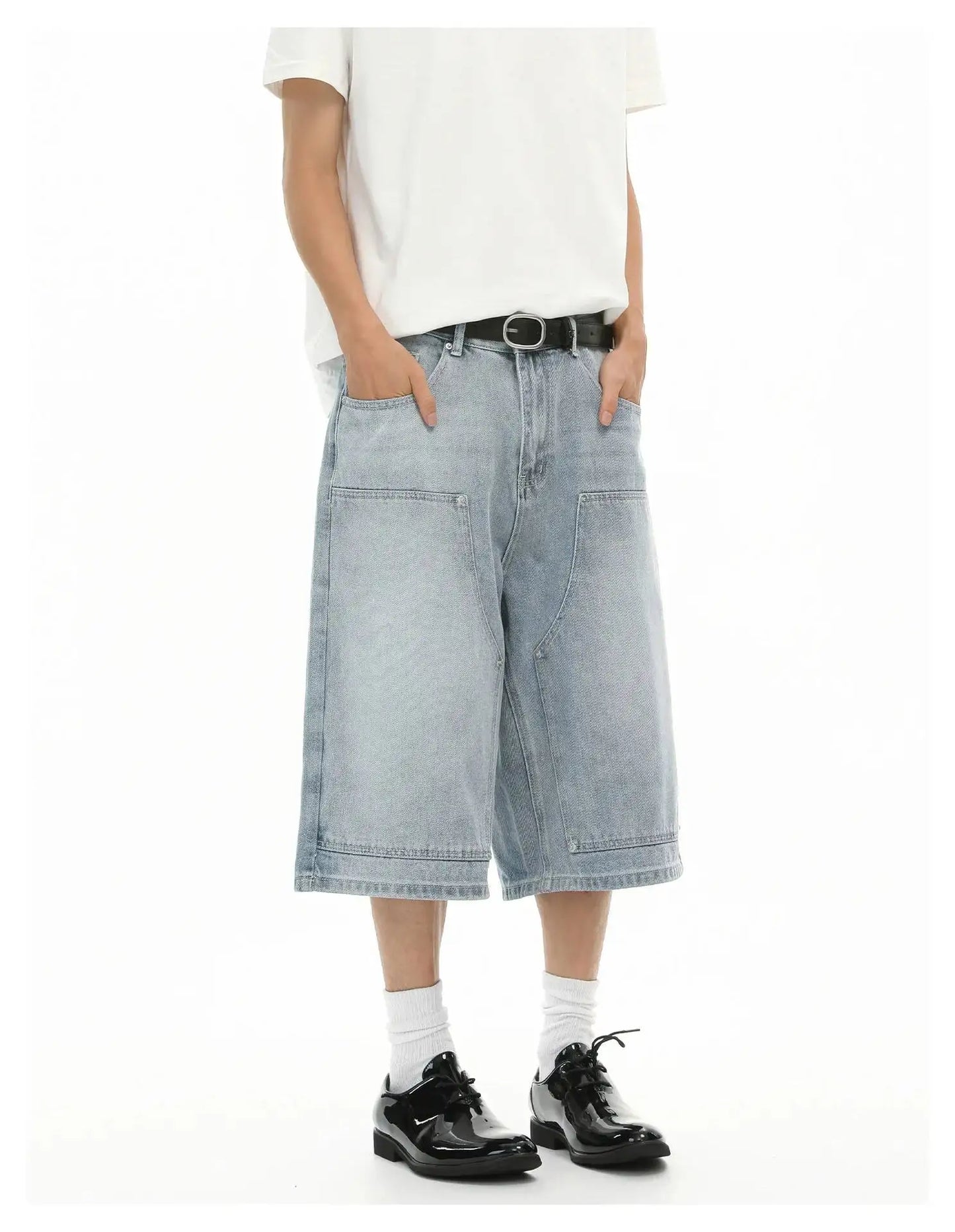 Double Knee Baggy Long Jorts