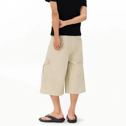 Baggy Long Cargo Shorts
