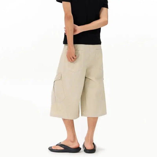 Baggy Long Cargo Shorts