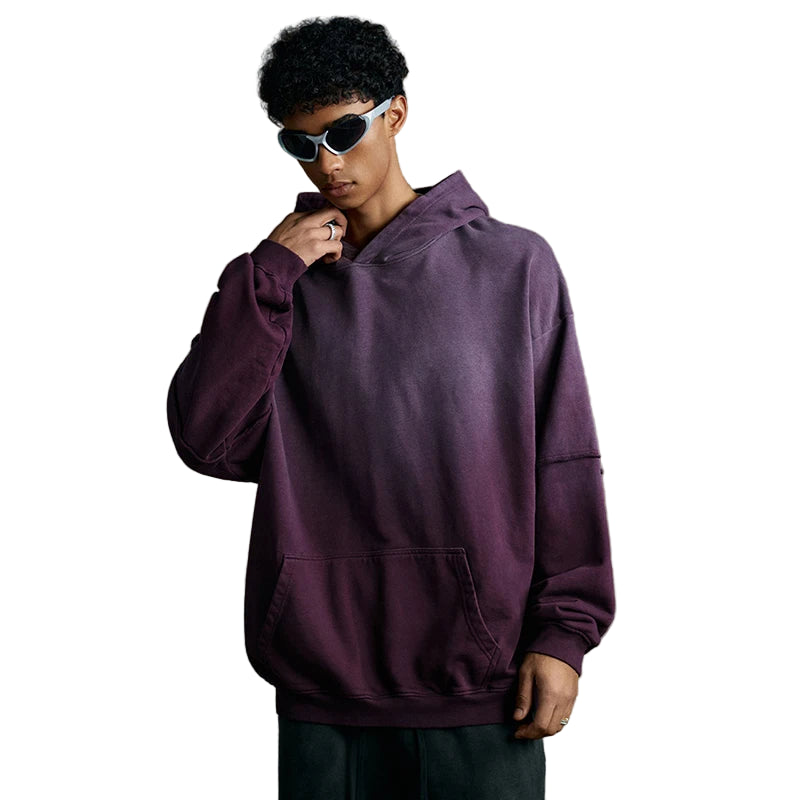 Gradient Double Layered Hoodie