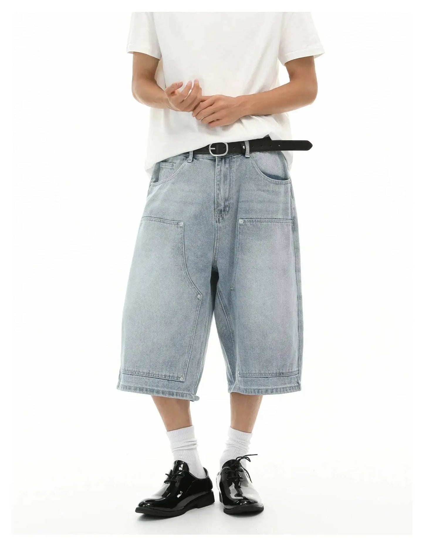 Double Knee Baggy Long Jorts