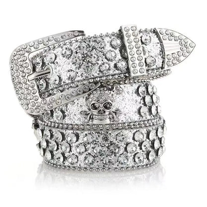 Diamond Skull Belt