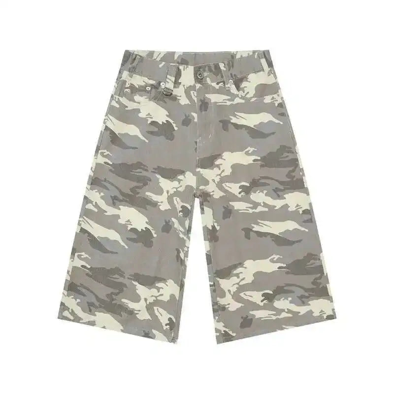 Light Camo Baggy Long Jorts