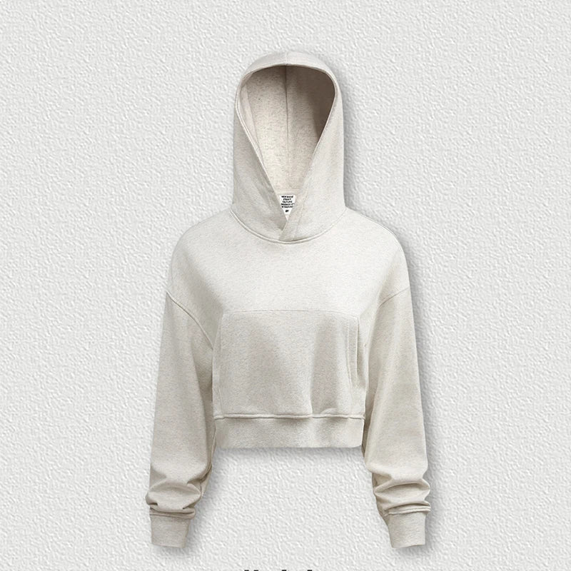 Womens Cropped Hoodie