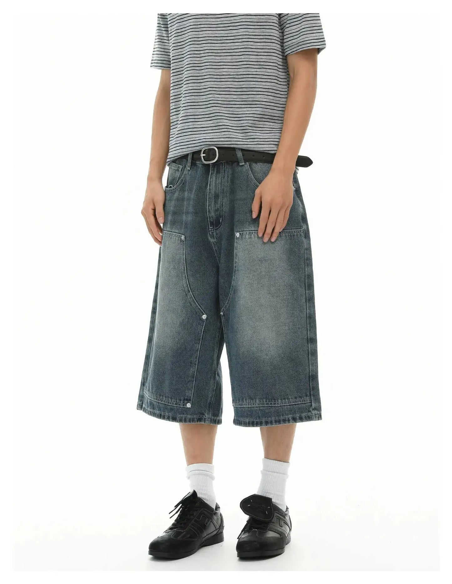 Double Knee Baggy Long Jorts
