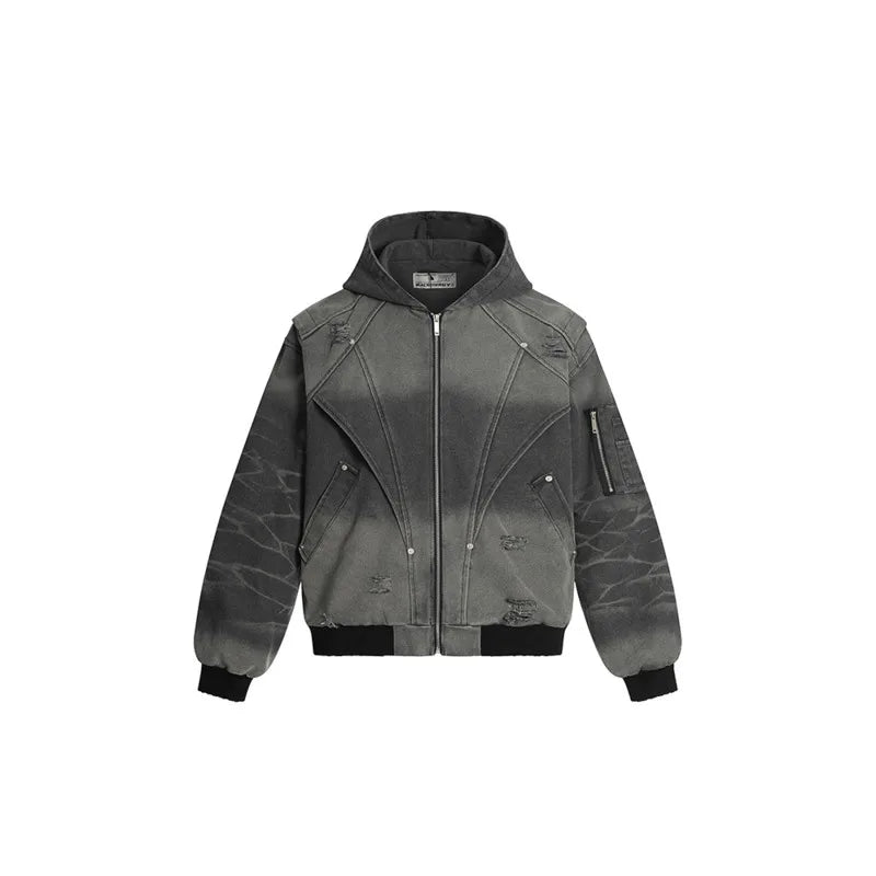 Distressed Work Jacket