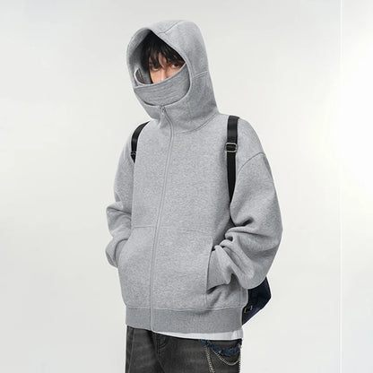 Zip Up Hoodie w/ Mask