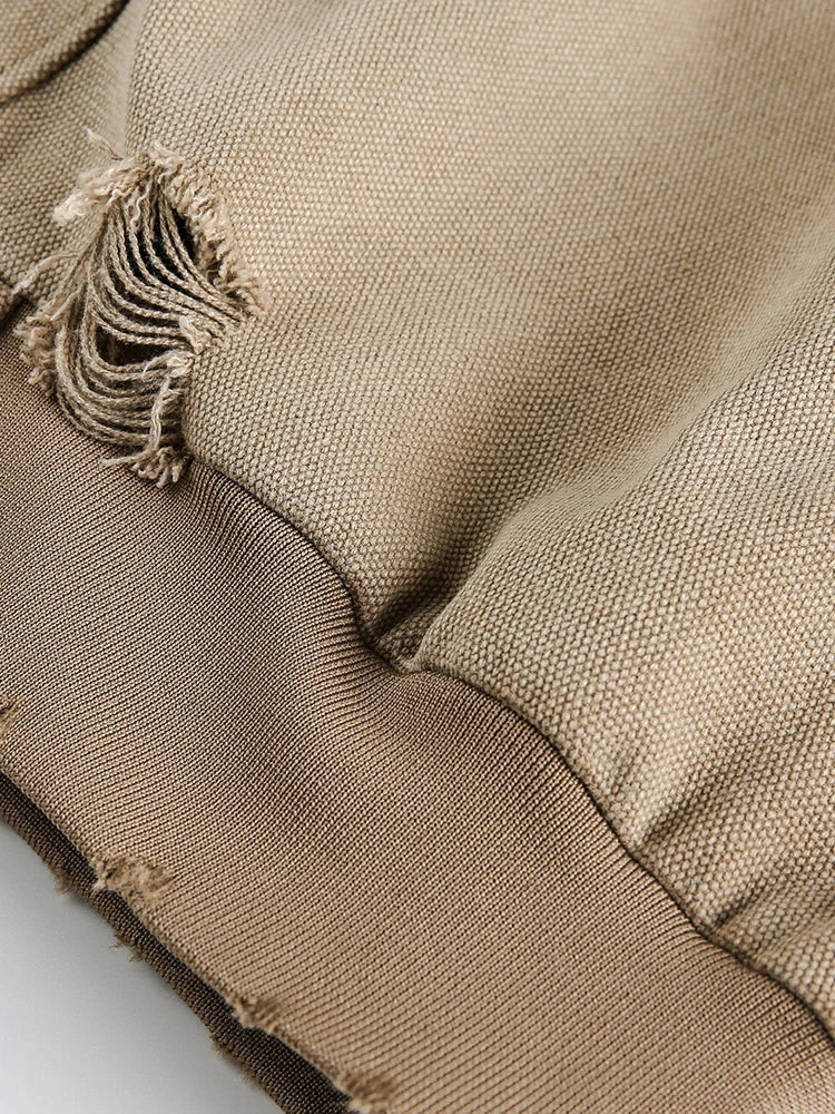 Distressed Work Jacket