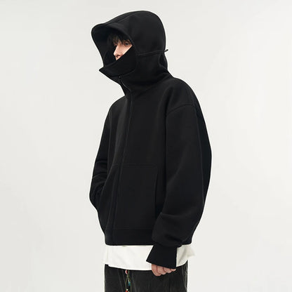Zip Up Hoodie w/ Mask