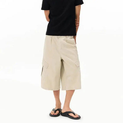 Baggy Long Cargo Shorts