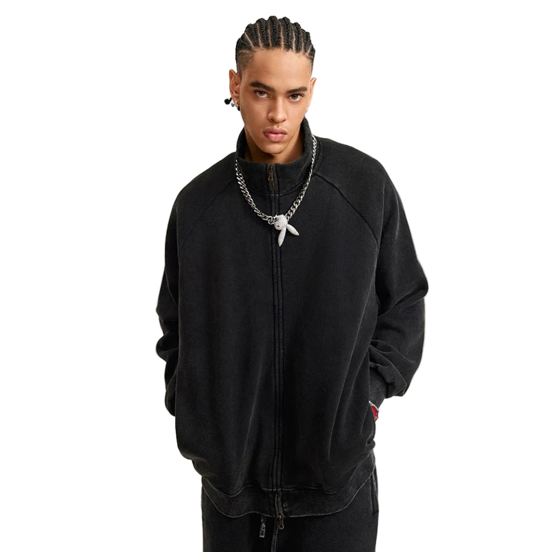 Full Double Zip Up Sweater