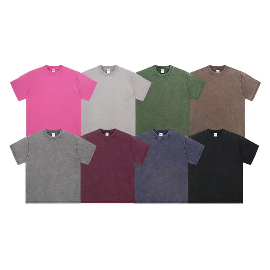 Blank Acid Wash T-Shirt