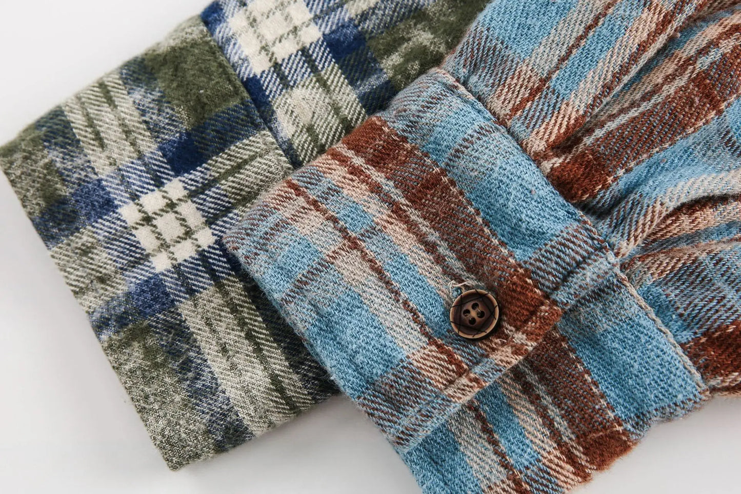Multicolor Patchwork Flannel