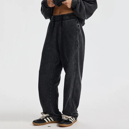 Faded Wide Leg Sweatpants